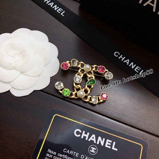 Chanel專櫃新款飾品胸花 香奈兒火爆款胸針 zgb1508